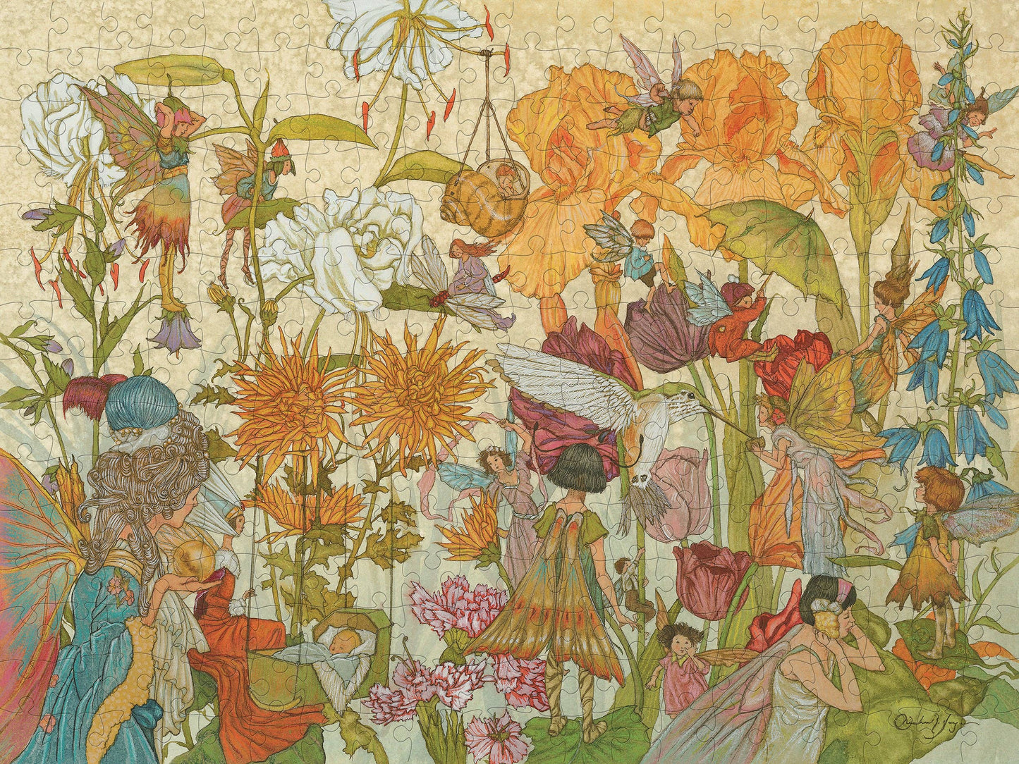 Pomegranate - Michael Hague: Fairies 300-piece Jigsaw Puzzle - PMA Store at the Portland Museum of Art, Maine