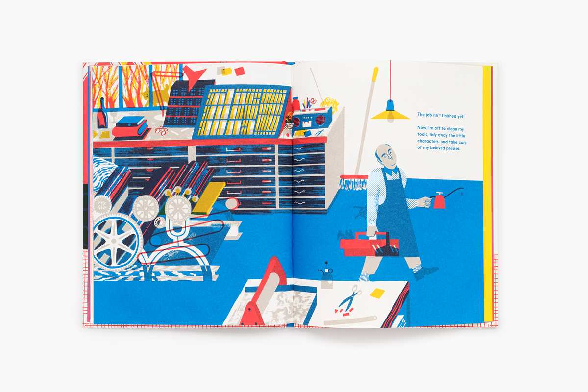 Simon & Schuster - Meet the Typographer by Gaby Bazin: Hardcover; 40 pages / English - PMA Store at the Portland Museum of Art, Maine