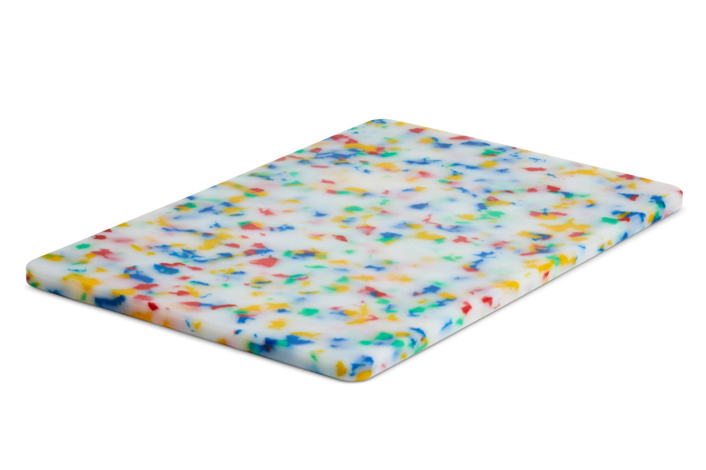 Recycled Plastic Cutting Board Small Confetti - PMA Store at the Portland Museum of Art, Maine