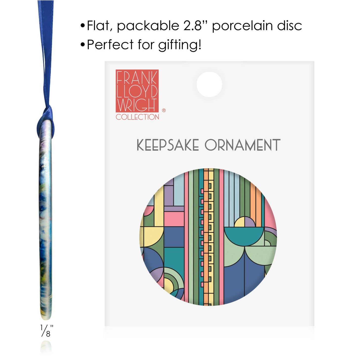 Frank Lloyd Wright Saguaro Forms Keepsake Ornament - PMA Store at the Portland Museum of Art, Maine