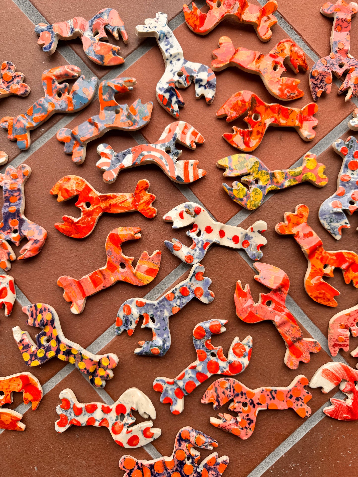 Sweet Air Studio - Lobster Ornament Porcelain