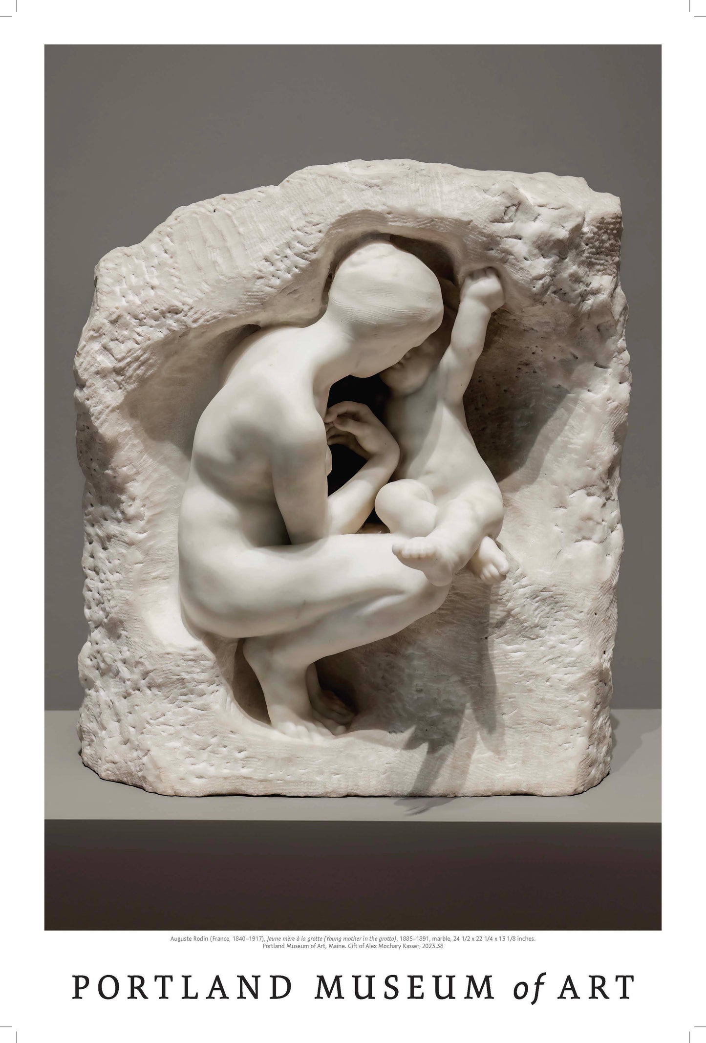 Rodin Print 18x24 - PMA Store at the Portland Museum of Art, Maine