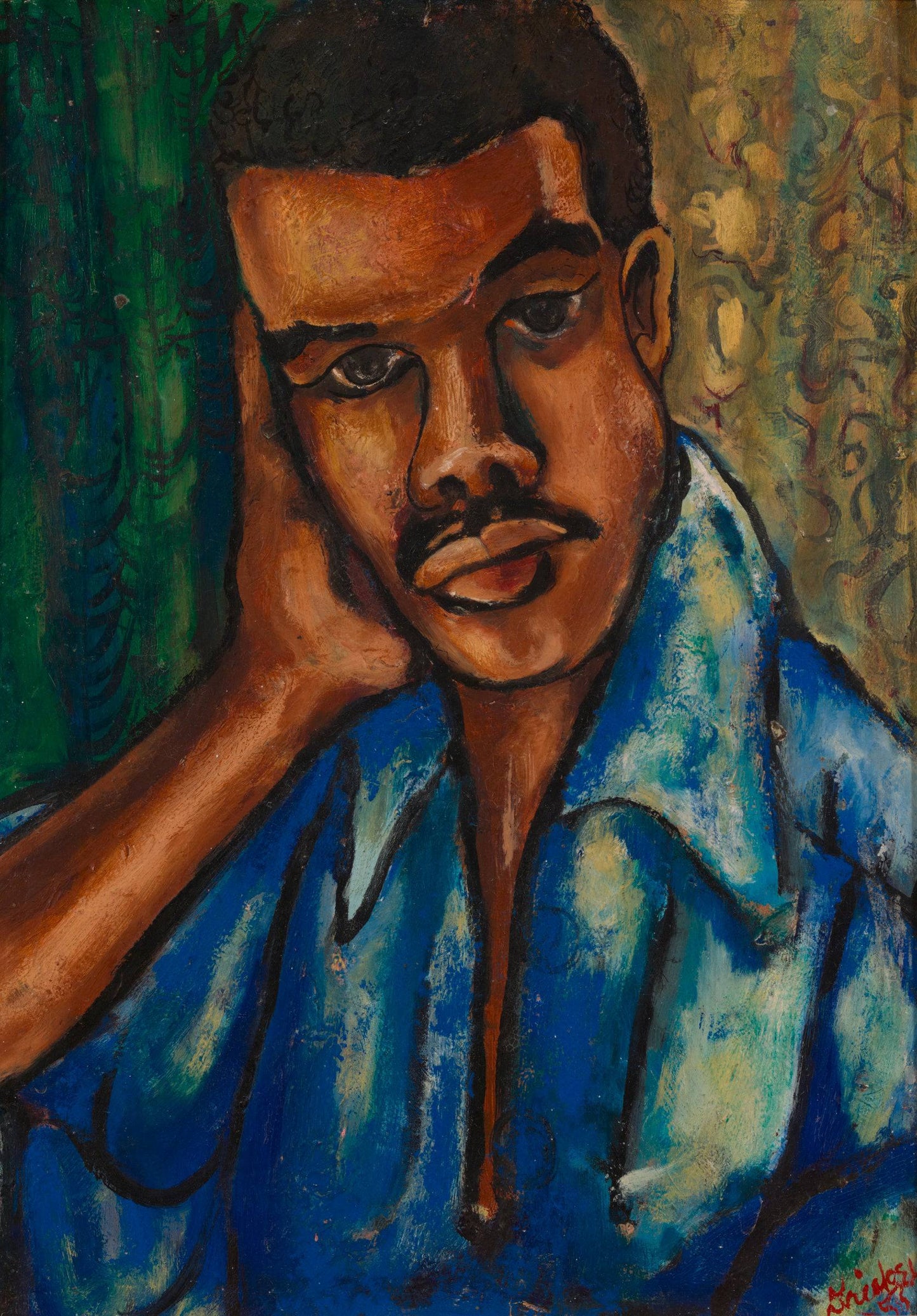 Self-Portrait, 1953 by David Driskell - PMA Store at the Portland Museum of Art, Maine
