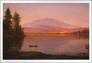 Mount Katahdin from Millinocket Camp, 1895 by Frederic Church - PMA Store at the Portland Museum of Art, Maine