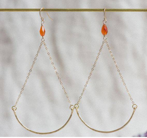 Big Dipper Earrings by Wild Sol Jewelry - PMA Store at the Portland Museum of Art, Maine