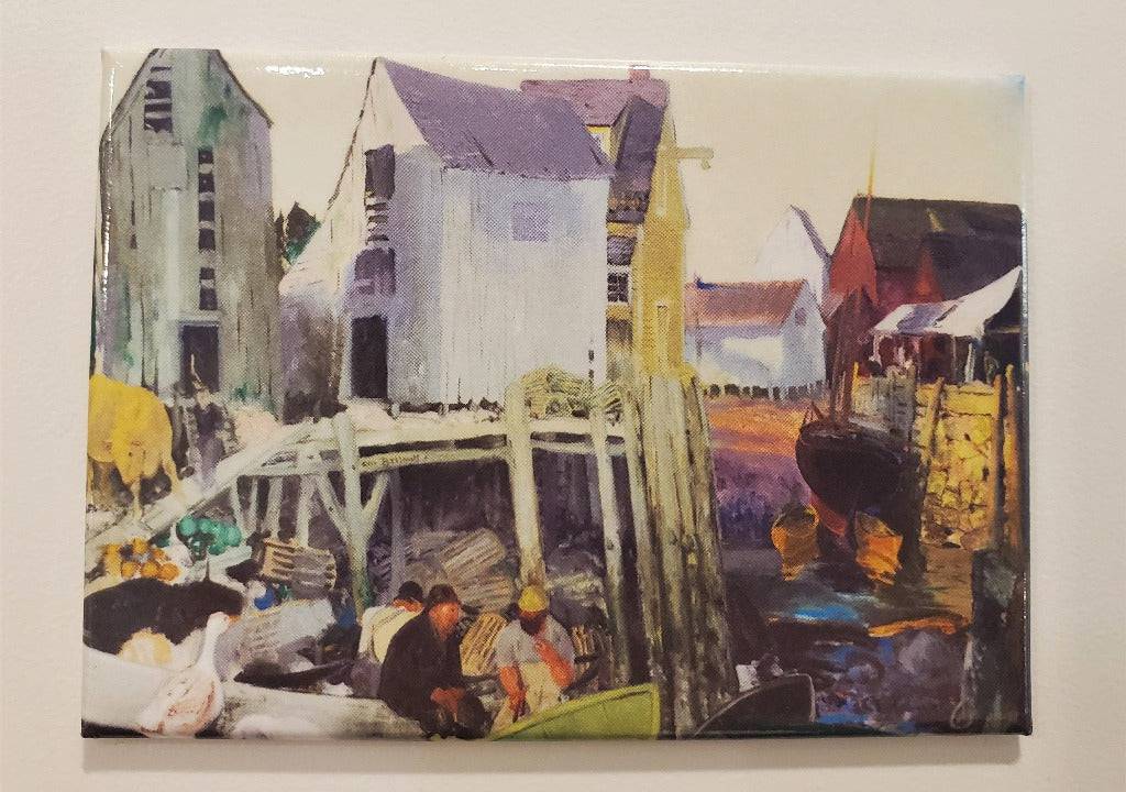 Matinicus by George Wesley Bellows Magnet - PMA Store at the Portland Museum of Art, Maine