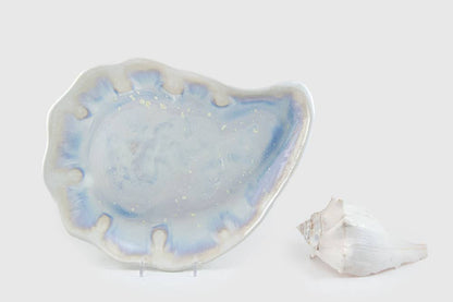 Alison Evans Ceramics - Large Oyster Plate: Abalone & Tortoise