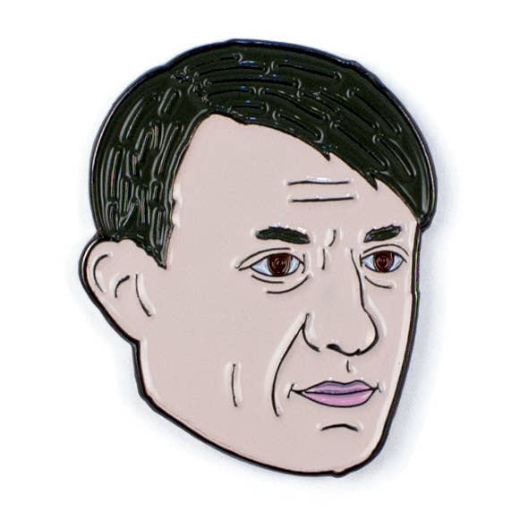 Unemployed Philosophers Guild - Picasso and Quote Enamel Pin Set - PMA Store at the Portland Museum of Art, Maine