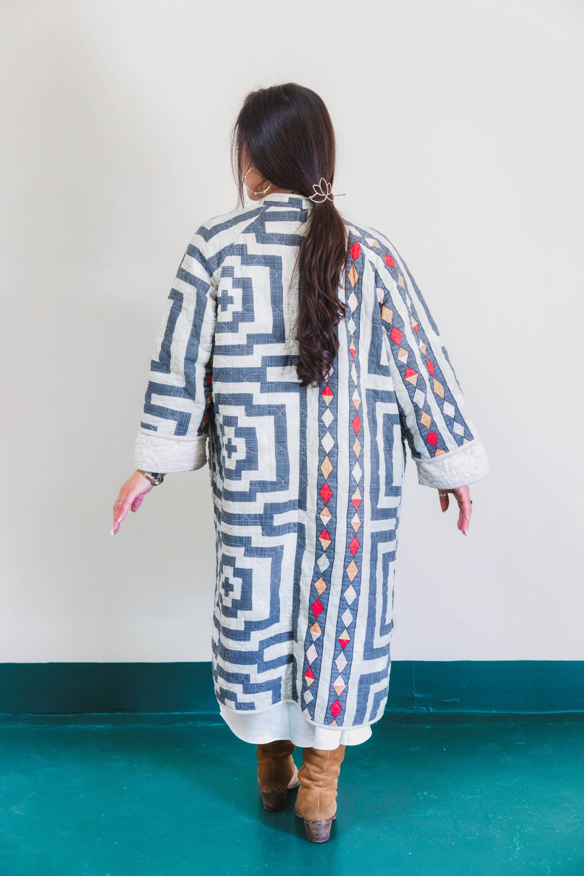 Peking Handicraft - Hypnotic House Robe - Jungalow: M/L - PMA Store at the Portland Museum of Art, Maine