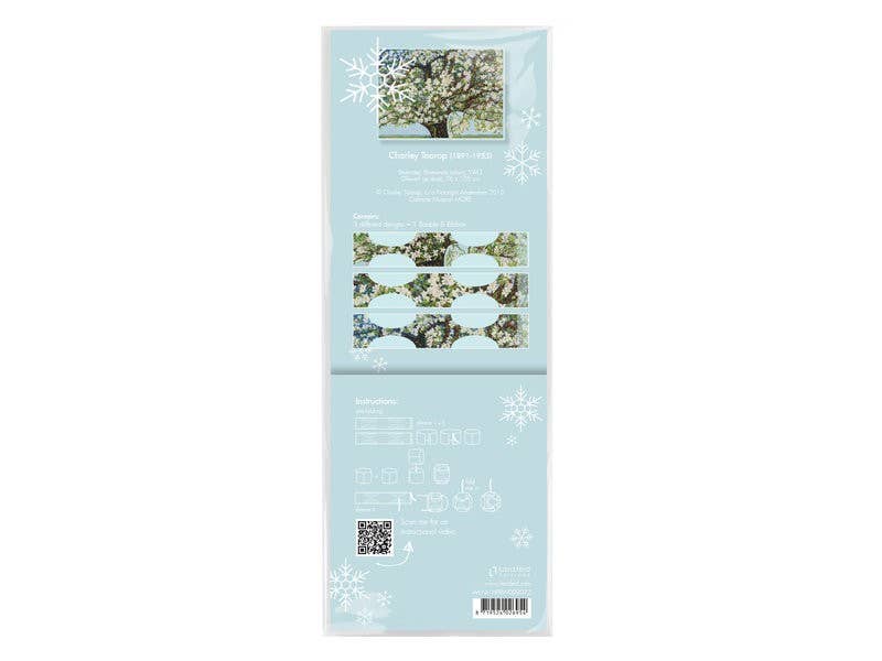 DIY Paper Christmas Ball, Toorop, Blossom - PMA Store at the Portland Museum of Art, Maine