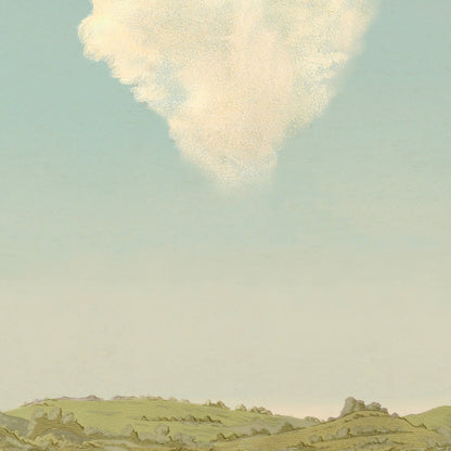 “I cloud you” A6 greeting card: Recycled white envelopes - PMA Store at the Portland Museum of Art, Maine