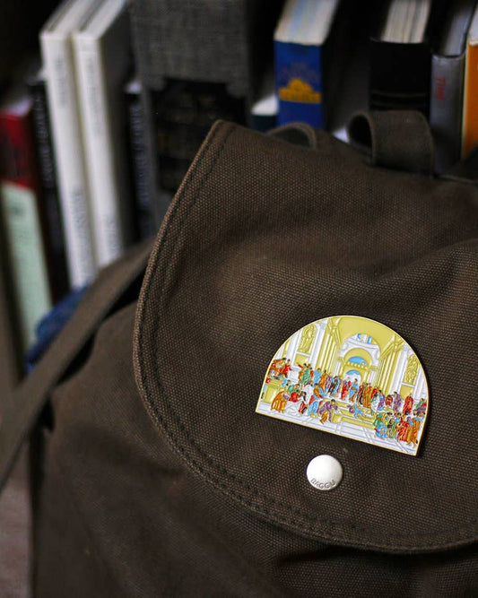Pin Museum - The School of Athens • Enamel Pin