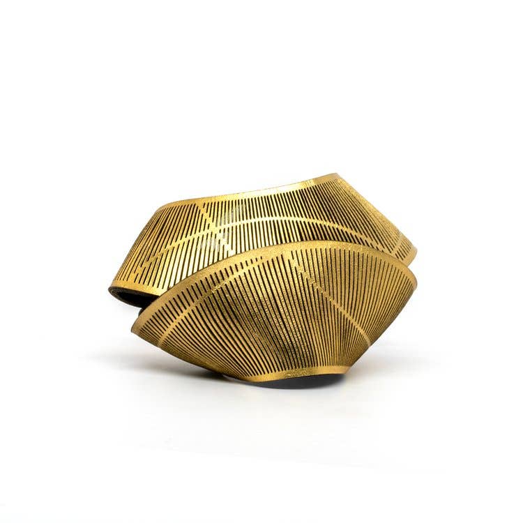 Oropopo - Barnacle Cuff: Gold - PMA Store at the Portland Museum of Art, Maine