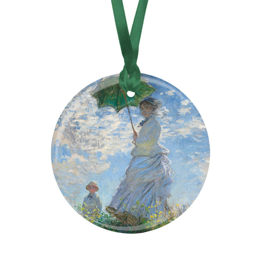 Monet "Woman with Parasol" Keepsake Ornament - PMA Store at the Portland Museum of Art, Maine