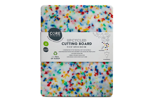 Recycled Plastic Cutting Board Medium Confetti - PMA Store at the Portland Museum of Art, Maine