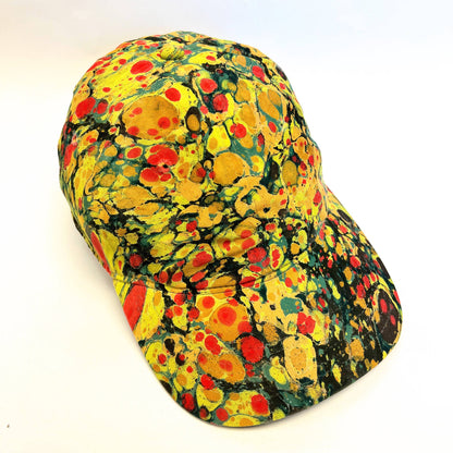 Tempered East - Marbled Dad Hat: Stone: Blue