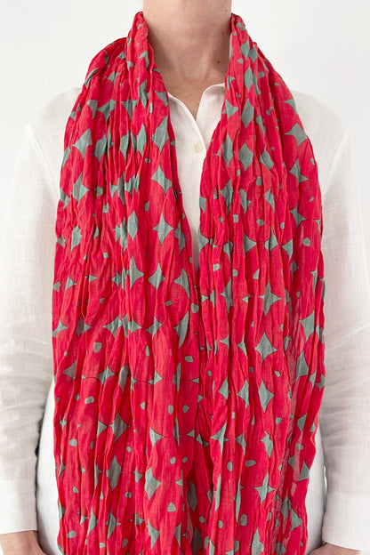 See Design - Cotton Scarf: Stitch Coal