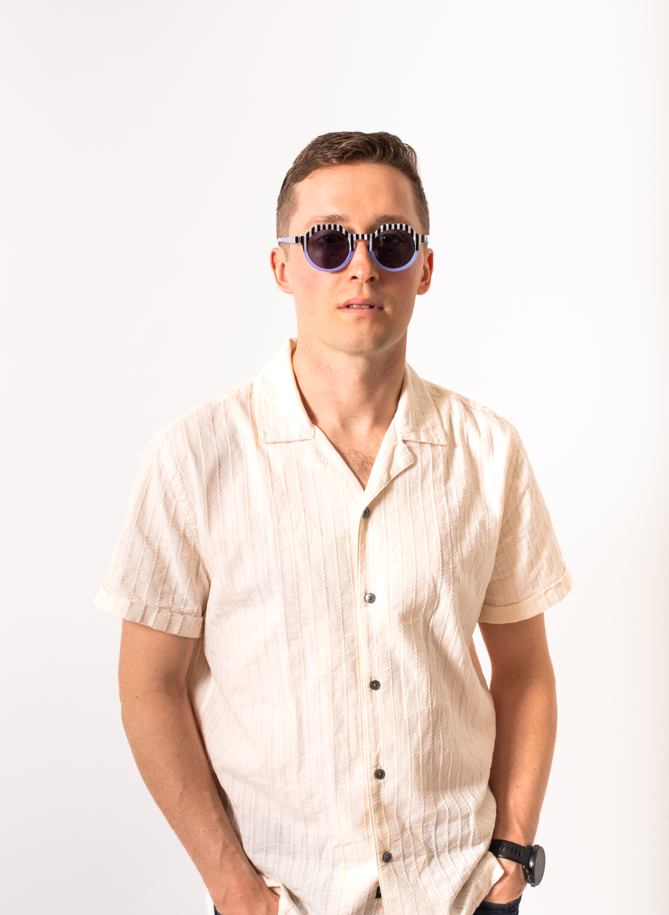SARDINE - SARDINE - Georgie - Pool Boy Blues Sunglasses