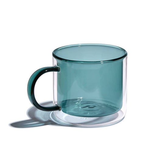 Poketo - Double Wall Mug - Teal - PMA Store at the Portland Museum of Art, Maine