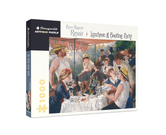 Pomegranate - Pierre-Auguste Renoir: Luncheon of the Boating Party 1000-piece Jigsaw Puzzle - PMA Store at the Portland Museum of Art, Maine