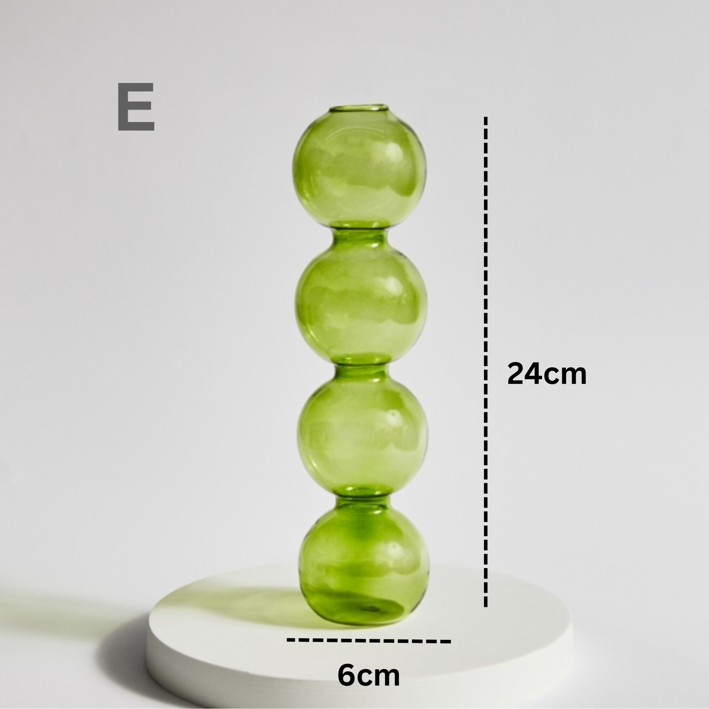 IVORE.GROUP (We cover All Import duty) - Lime Green Candlestick Holder | Flower Vase: I - PMA Store at the Portland Museum of Art, Maine