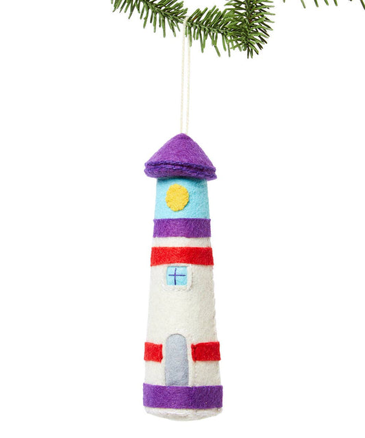 Silk Road Bazaar - Lighthouse Ornament - PMA Store at the Portland Museum of Art, Maine