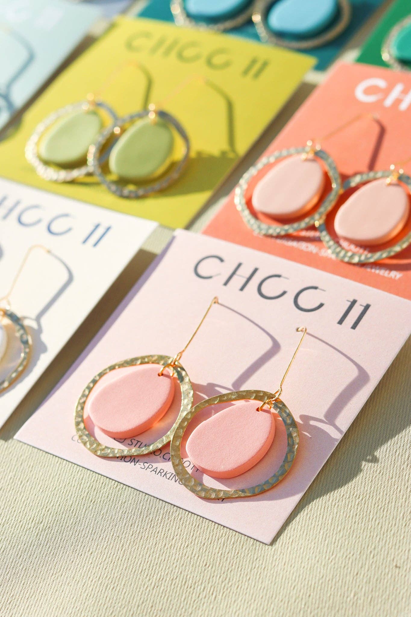 OLIVIA EARRING: Green Tea - PMA Store at the Portland Museum of Art, Maine