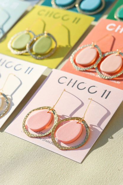 OLIVIA EARRING: Green Tea - PMA Store at the Portland Museum of Art, Maine