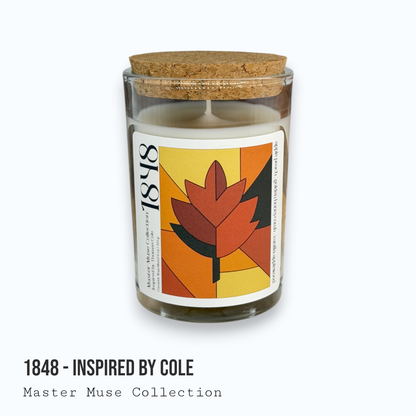 The Scented Palette - Apple Honey Thomas Cole-Inspired Fall Art Candle — 1848: Candle