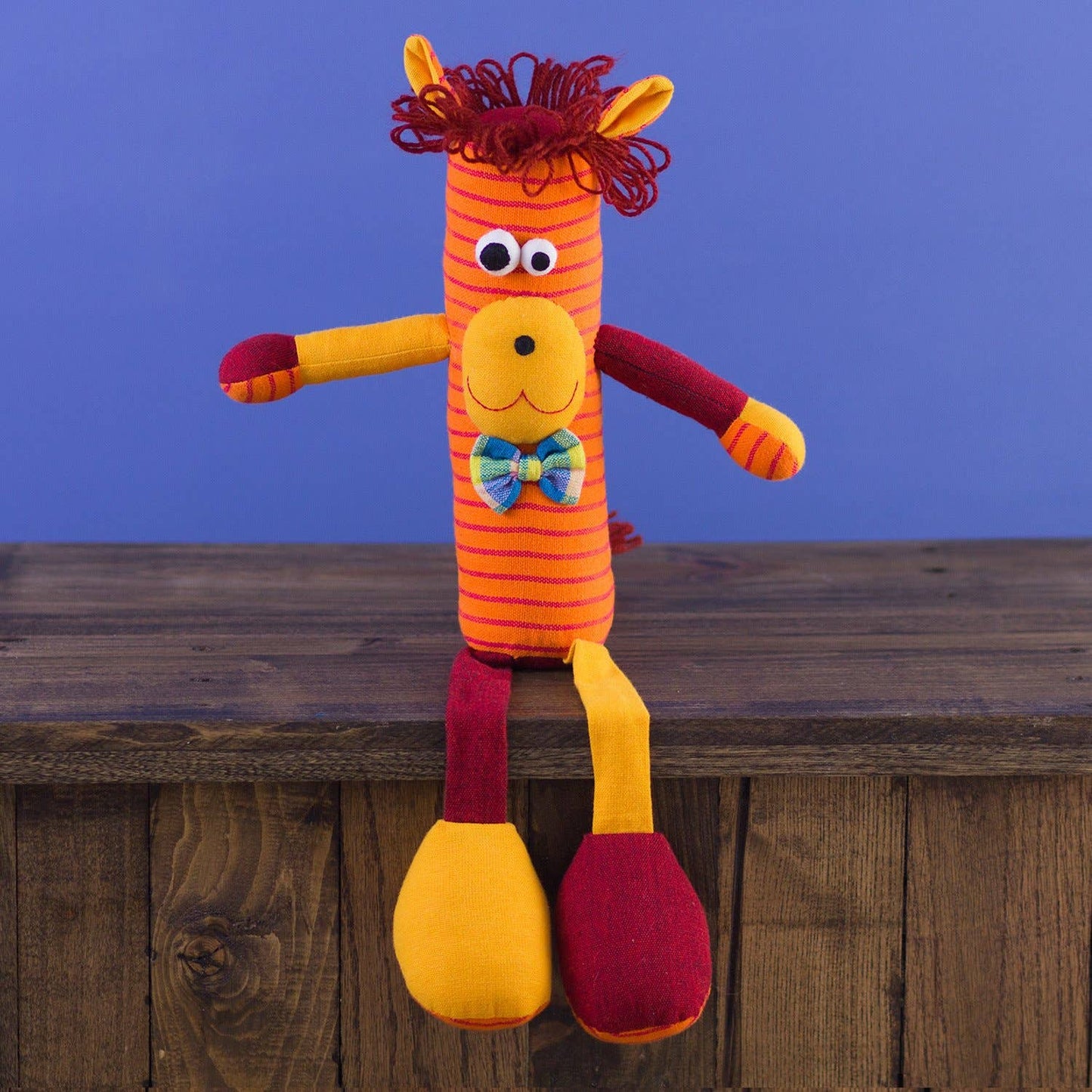 Tube-Shaped Doll Tiger: Default Title - PMA Store at the Portland Museum of Art, Maine