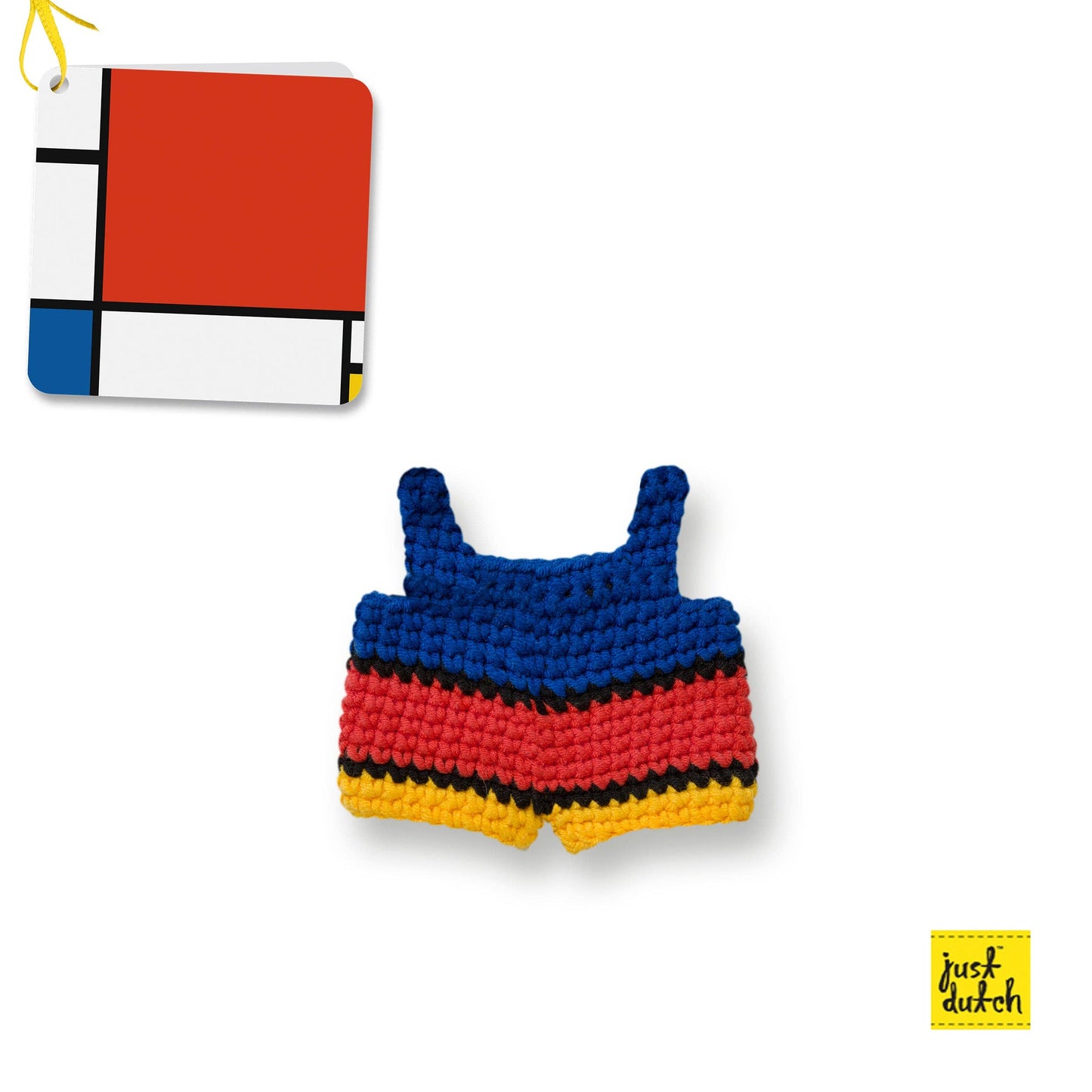Just Dutch US - Mini Mondrian Dress: Overall