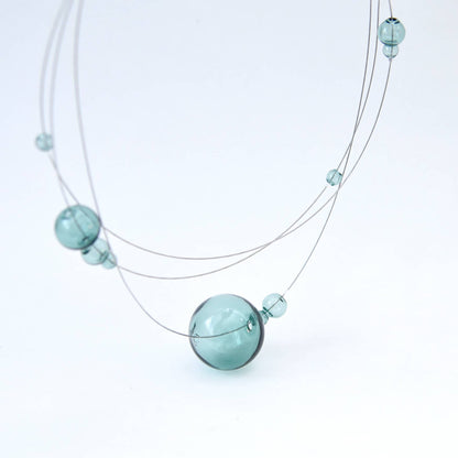 Pursuits - Cumulus Necklace: Gold Grey