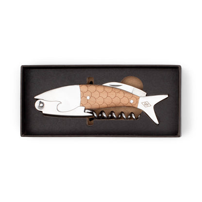 Gentlemen's Hardware - Fish Shaped Waiters Corkscrew - PMA Store at the Portland Museum of Art, Maine