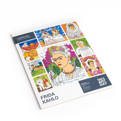 Today is Art Day - Coloring Book - Frida Kahlo - PMA Store at the Portland Museum of Art, Maine