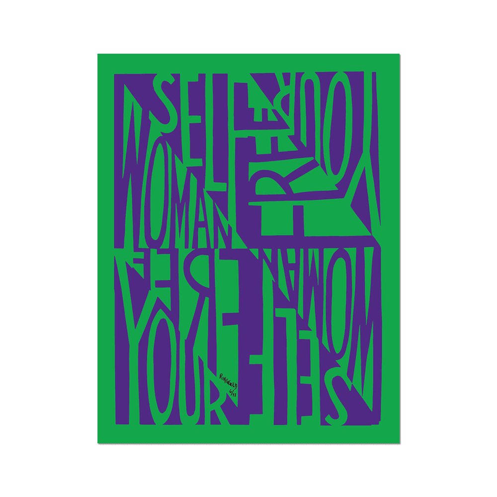 Woman Free Yourself by Faith Ringgold - PMA Store at the Portland Museum of Art, Maine