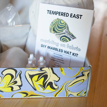 Tempered East - DIY Hat Marbling Kit