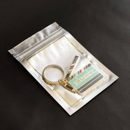 Glow in the Dark Large Movie Slate Keychain