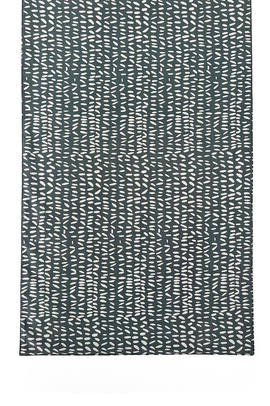 See Design - Table Runner: Stitch Coal - PMA Store at the Portland Museum of Art, Maine