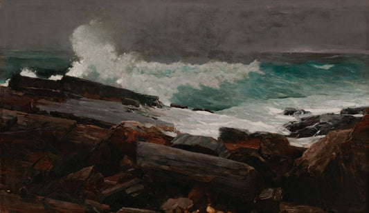 Weatherbeatenby Winslow Homer Tea Towel - PMA Store at the Portland Museum of Art, Maine