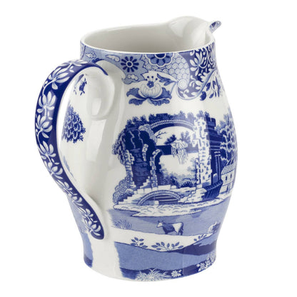Spode Blue Italian Pitcher - PMA Store at the Portland Museum of Art, Maine
