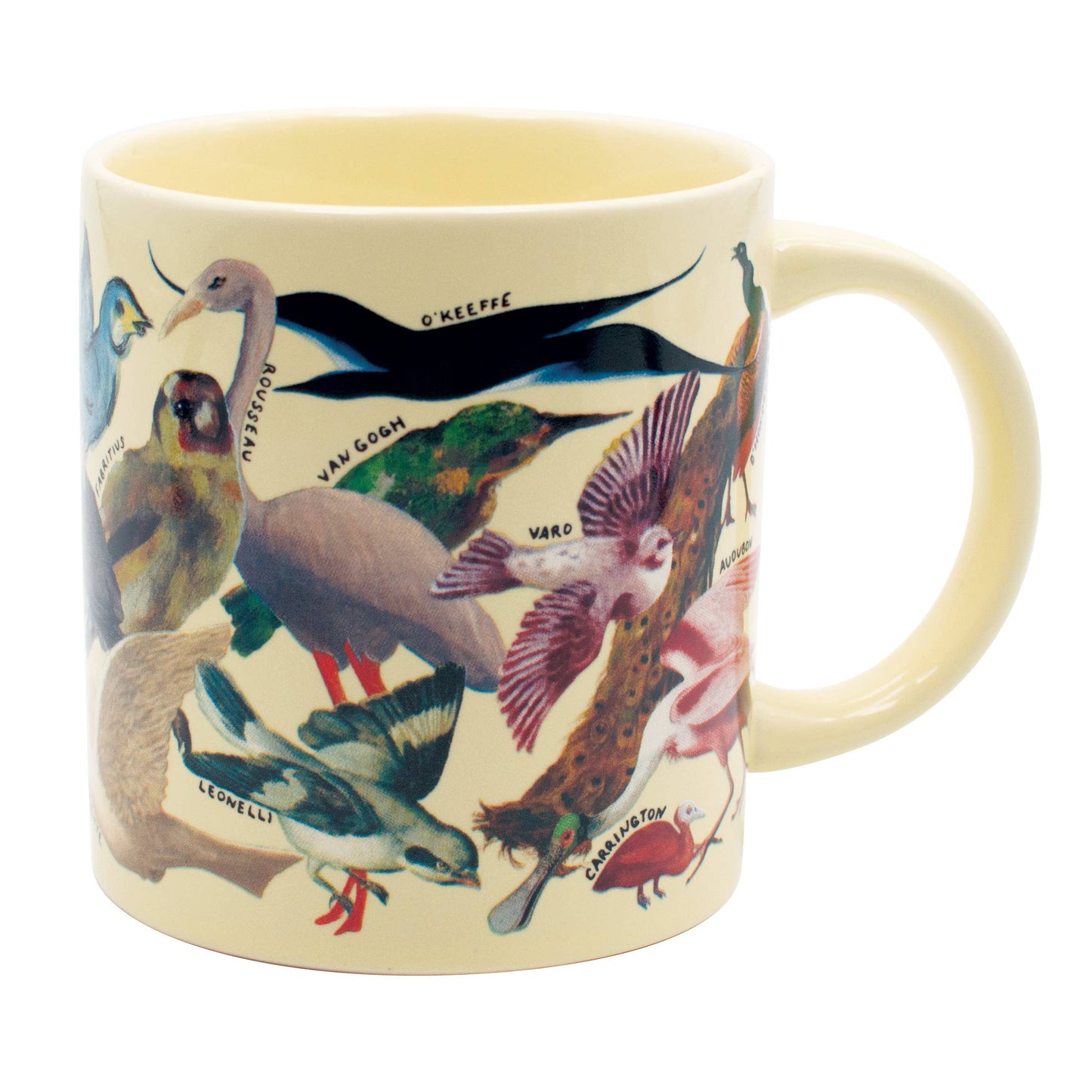 Unemployed Philosophers Guild - Artistic Bird Mug - PMA Store at the Portland Museum of Art, Maine