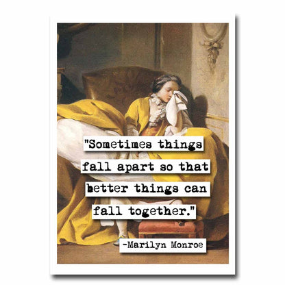 ChicalooKate - Marilyn Quote Greeting Card