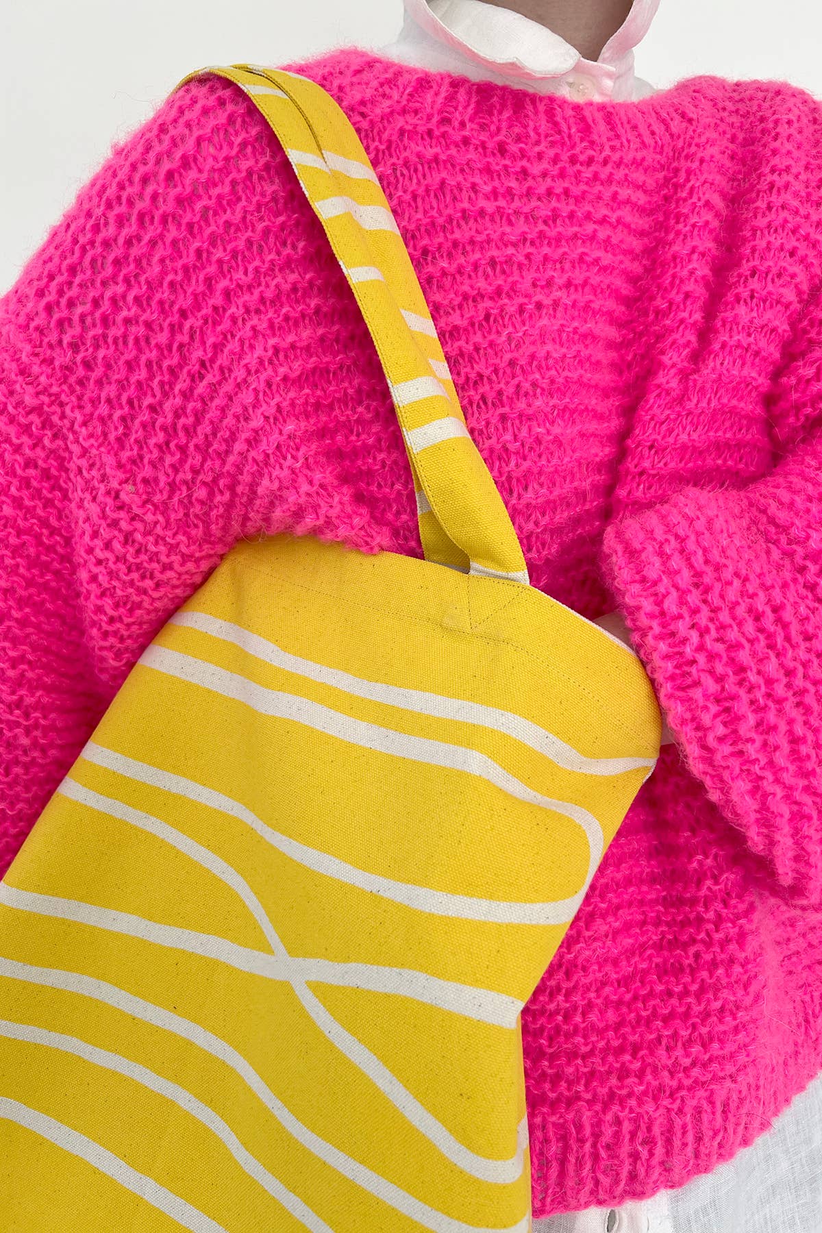 Easy Tote Bag: Loopy Yellow - PMA Store at the Portland Museum of Art, Maine