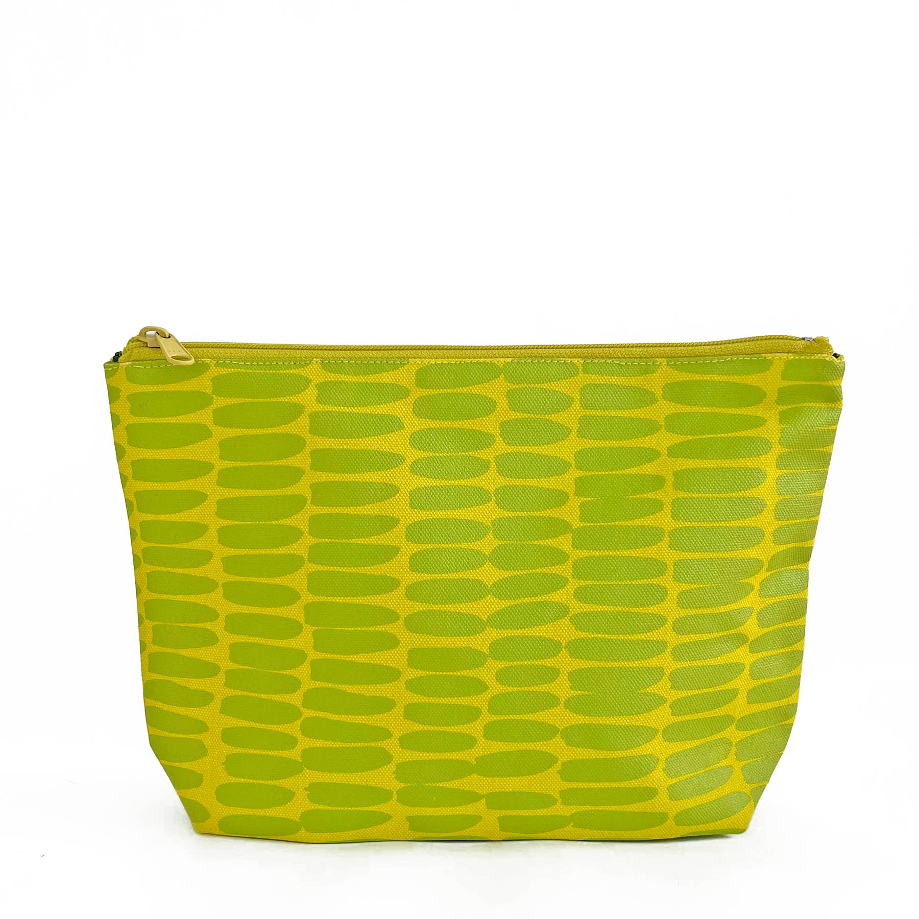 Travel Pouch Large: Wall Citron/Green - PMA Store at the Portland Museum of Art, Maine