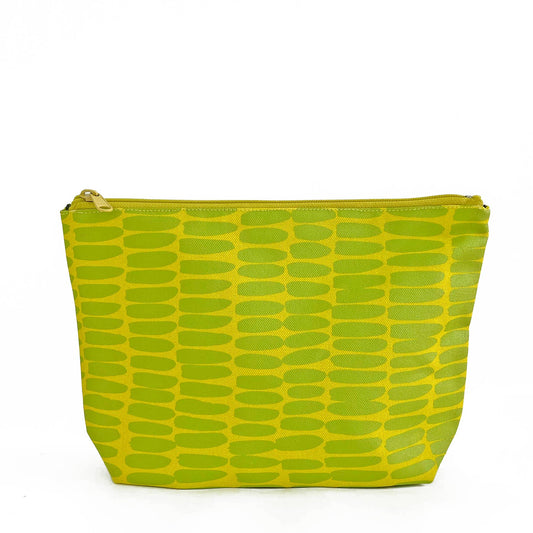 Travel Pouch Large: Wall Citron/Green - PMA Store at the Portland Museum of Art, Maine