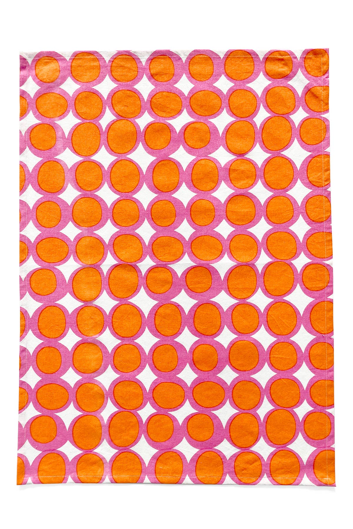 See Design - Tea Towels (Set of 2): Rocks Orange/Yellow - PMA Store at the Portland Museum of Art, Maine