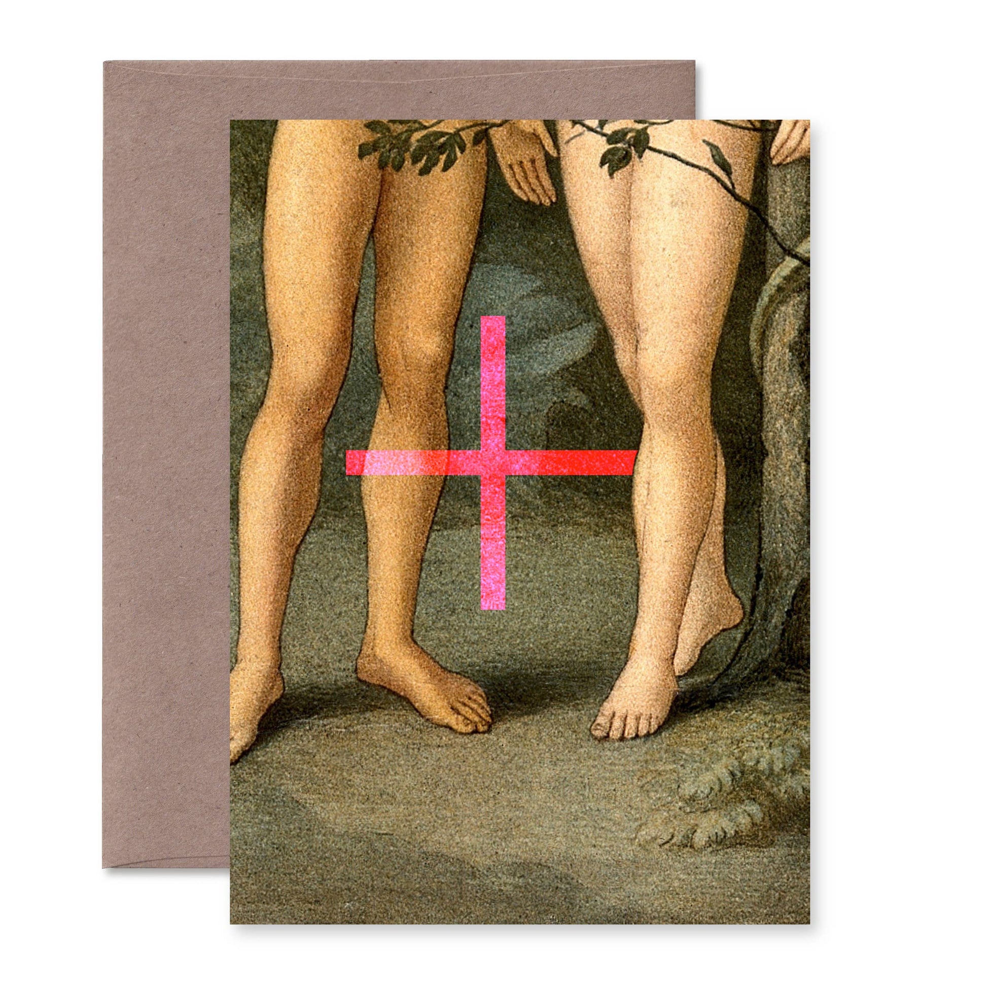 Pictrix Design - “Simple arithmetic” A6 greeting card: Recycled white envelopes - PMA Store at the Portland Museum of Art, Maine