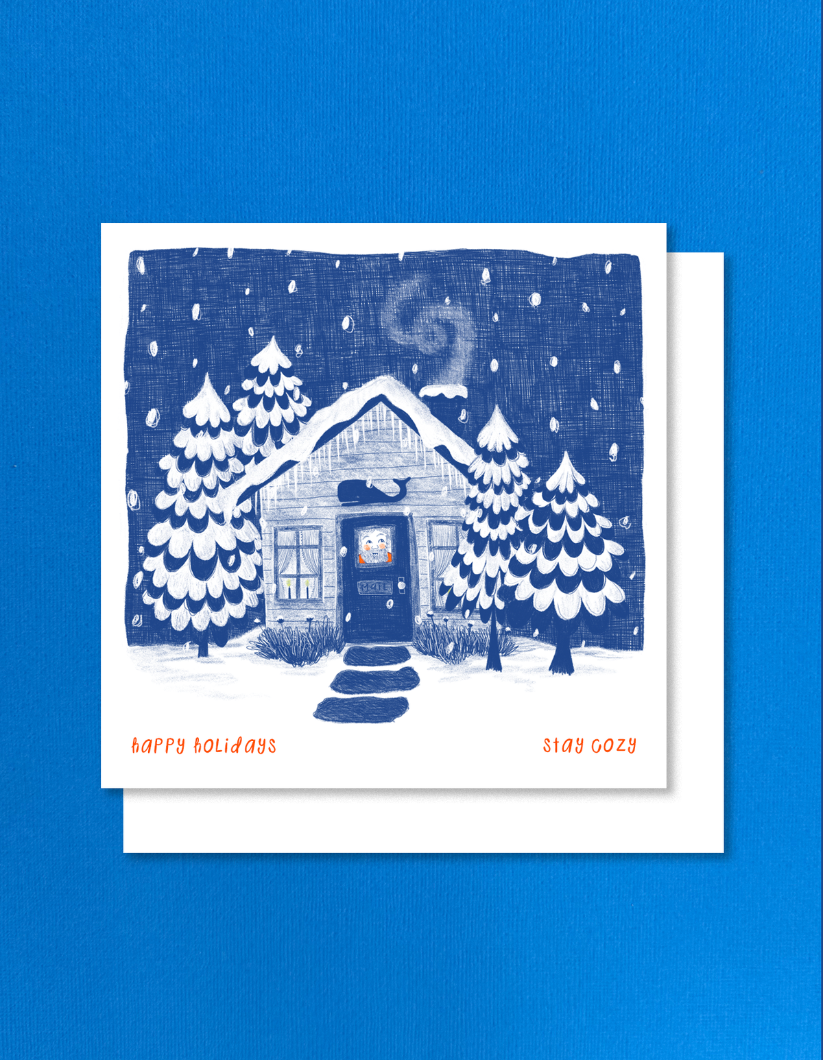 Avery Reed - Stay Cozy Holiday Greeting Card Set | Set of 6
