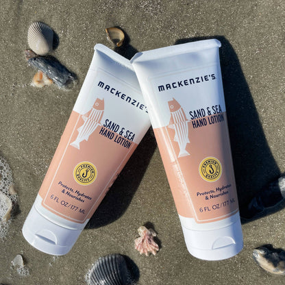 MacKenzie's Fisherman - Sand & Sea Hand Lotion- 6 fl oz (12 qty) - PMA Store at the Portland Museum of Art, Maine