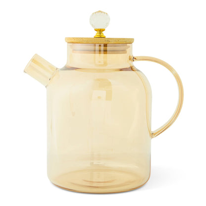 58oz Glass/Bamboo Kettle - SDI - PMA Store at the Portland Museum of Art, Maine